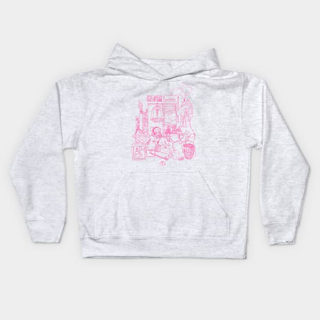 My Konbini Life Kids Hoodie by MarshmallowPeach